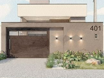 CASA 3 DORM/ 1 SU�TE